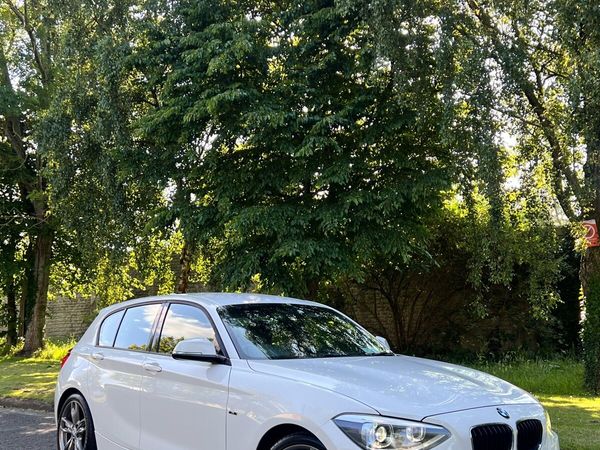 BMW 1-Series Hatchback, Petrol, 2014, White