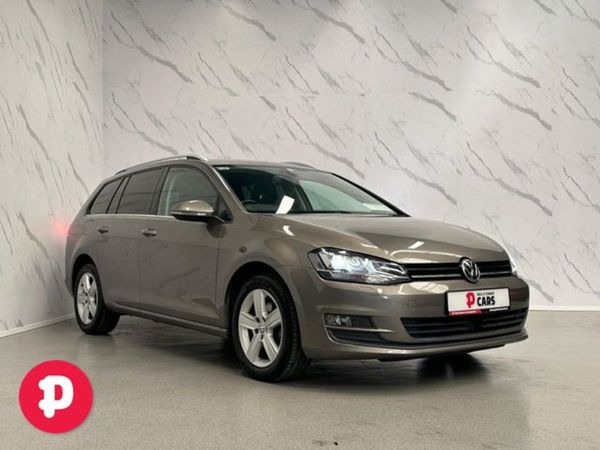 Volkswagen Golf Estate, Petrol, 2016, Gold