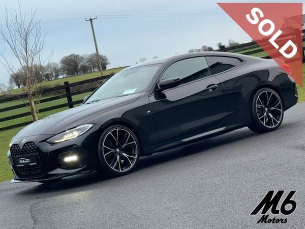 BMW 4-Series Coupe, Diesel, 2022, Black