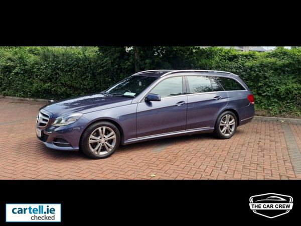 Mercedes-Benz E-Class Estate, Diesel Hybrid, 2013, Blue