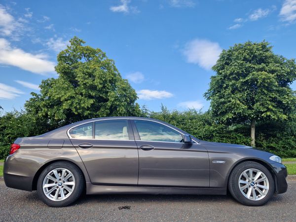 BMW 5-Series Saloon, Diesel, 2011, Brown