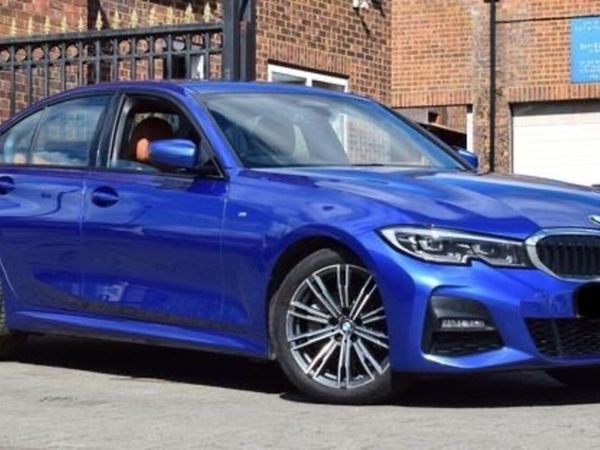BMW 3-Series Saloon, Petrol Plug-in Hybrid, 2020, Blue