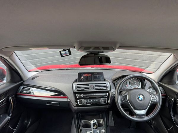 BMW 1-Series Hatchback, Diesel, 2016, Red
