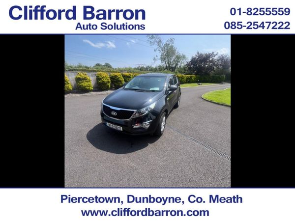 Kia Sportage Estate, Diesel, 2016, Black