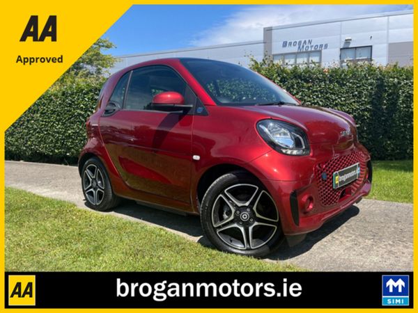 Smart Fortwo Coupe, Electric, 2021, Red