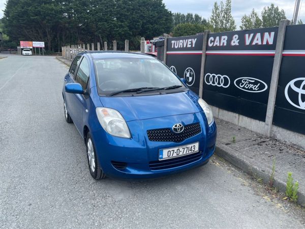 Toyota Yaris Hatchback, Petrol, 2007, Blue