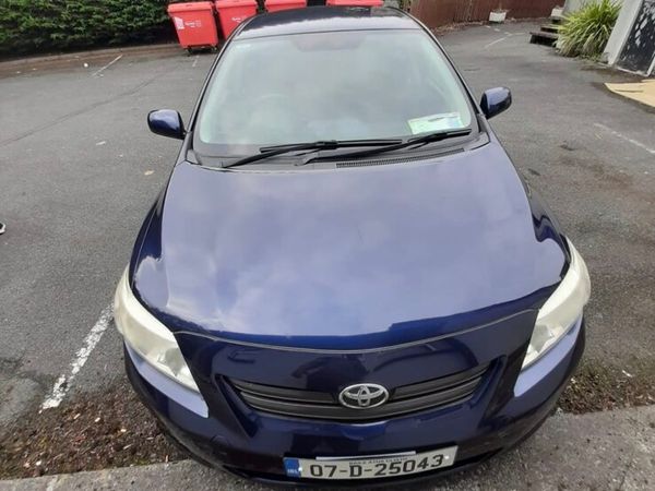 Toyota Corolla Saloon, Petrol, 2007, Blue