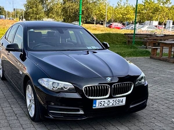 BMW 5-Series Saloon, Diesel, 2015, Black