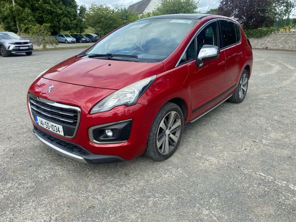 Peugeot 3008 SUV, Diesel, 2014, Red