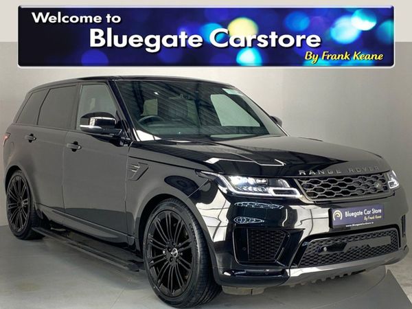 Land Rover Range Rover Sport Estate, Petrol Plug-in Hybrid, 2022, Black