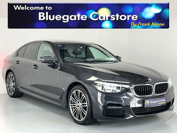 BMW 5-Series Saloon, Petrol Plug-in Hybrid, 2019, Grey