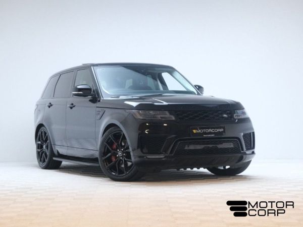 Land Rover Range Rover Sport SUV, Hybrid, 2021, Black