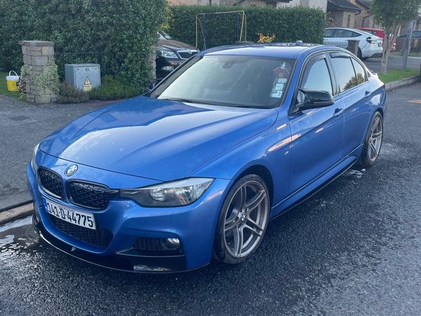 BMW 3-Series Saloon, Diesel, 2014, Blue