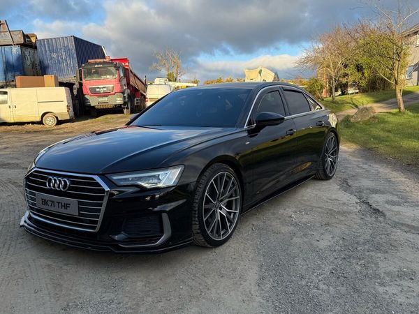 Audi A6 Saloon, Diesel Hybrid, 2021, Black