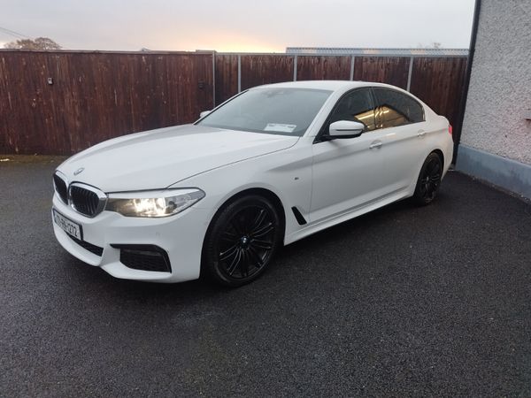 BMW 5-Series Saloon, Diesel, 2017, White
