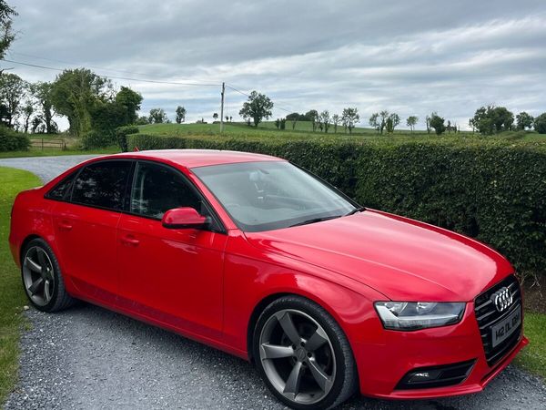Audi A4 Saloon, Diesel, 2014, Red