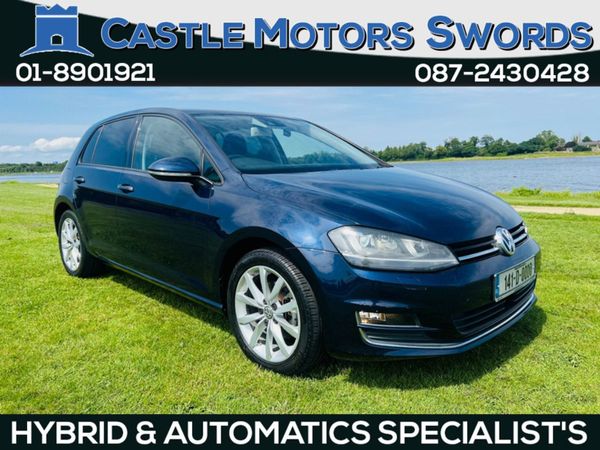 Volkswagen Golf Hatchback, Petrol, 2014, Blue