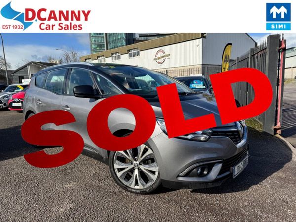 Renault Grand Scenic Hatchback, Diesel, 2017, Grey