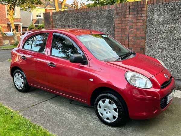 Nissan Micra Hatchback, Petrol, 2013, Red