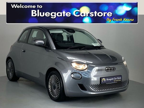 Fiat 500 Hatchback, Electric, 2022, Grey
