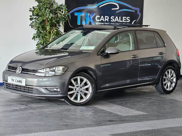 Volkswagen Golf Hatchback, Diesel, 2017, Grey