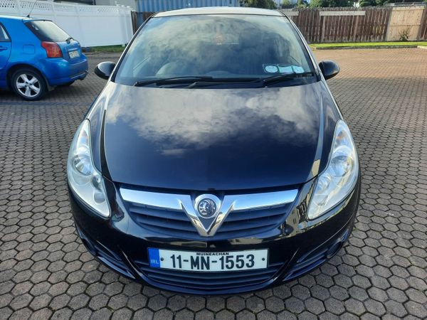 Opel Corsa Hatchback, Petrol, 2010, Black