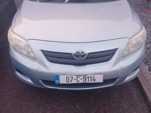 Toyota Corolla Saloon, Petrol, 2007, Blue