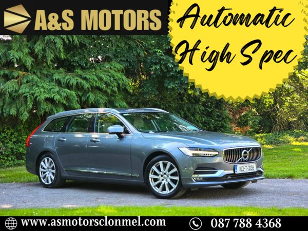 Volvo V90 Estate, Diesel, 2016, Grey