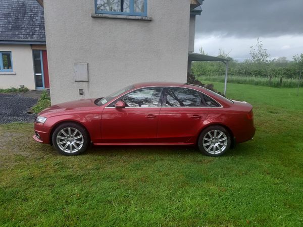 Audi A4 Saloon, Diesel, 2011, Red