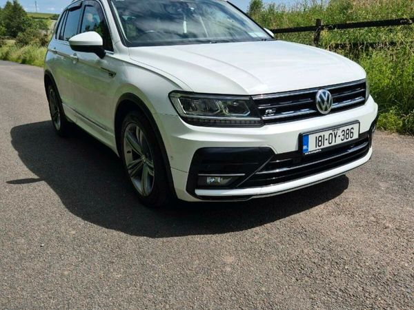 Volkswagen Tiguan SUV, Diesel, 2018, White