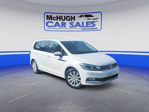 Volkswagen Touran MPV, Petrol, 2016, White