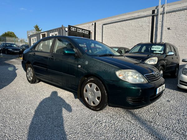 Toyota Corolla Saloon, Petrol, 2006, Green