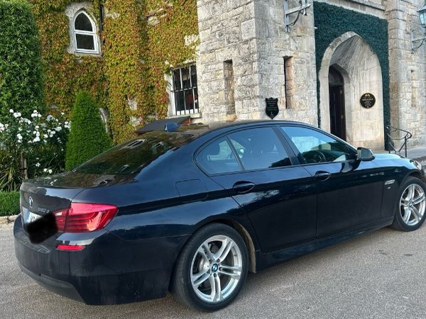 BMW 5-Series Saloon, Diesel, 2014, Black