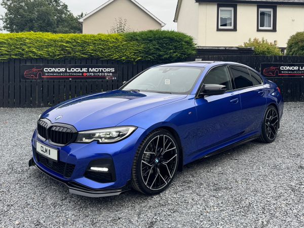 BMW 3-Series Saloon, Diesel, 2019, Blue