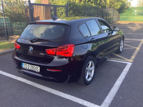 BMW 1-Series Hatchback, Diesel, 2017, Black