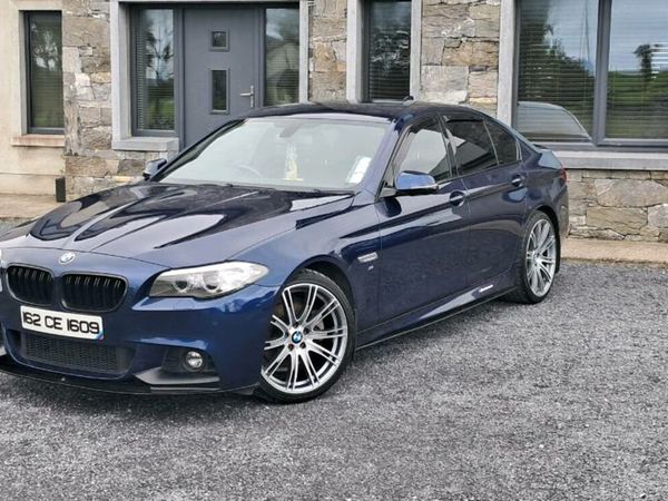 BMW 5-Series Saloon, Diesel, 2016, Blue