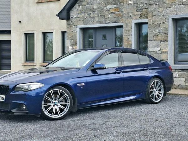 BMW 5-Series Saloon, Diesel, 2016, Blue