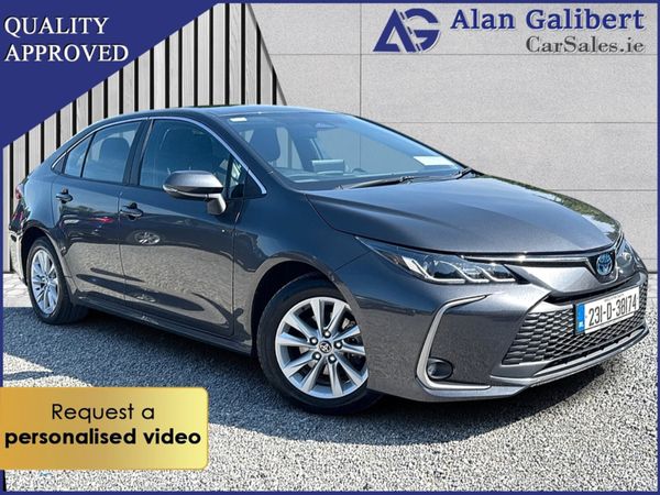 Toyota Corolla Saloon, Petrol Hybrid, 2023, Grey