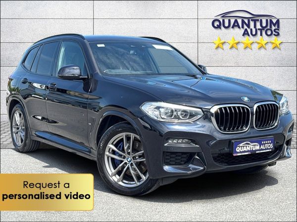 BMW X3 Saloon, Petrol Plug-in Hybrid, 2021, Black