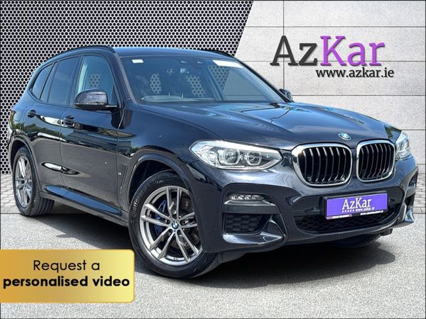 BMW X3 SUV, Petrol Plug-in Hybrid, 2021, Black