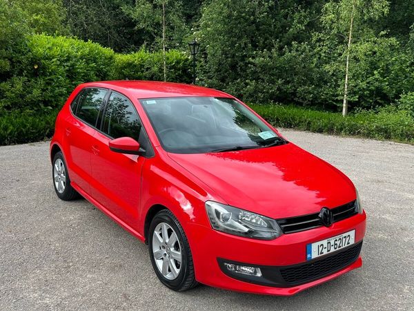 Volkswagen Polo Hatchback, Petrol, 2012, Red
