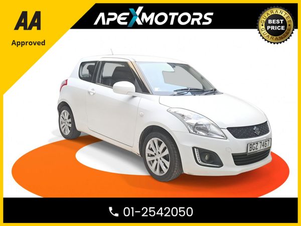 Suzuki Swift Hatchback, Petrol, 2016, White