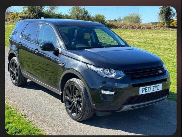 Land Rover Discovery Sport SUV, Diesel, 2017, Black
