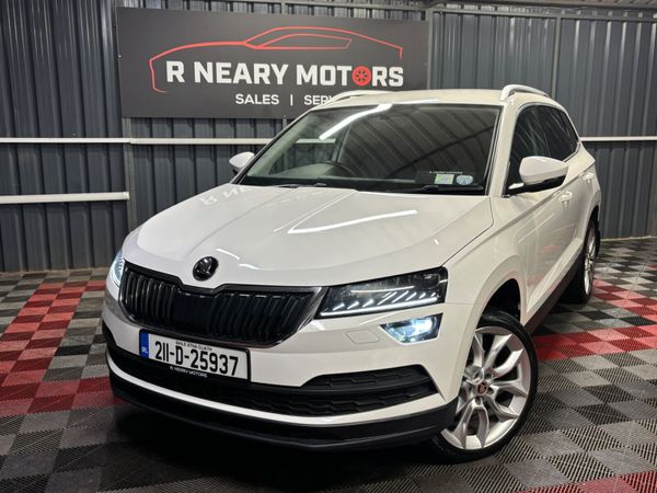 Skoda Karoq Estate/Jeep, Diesel, 2021, White