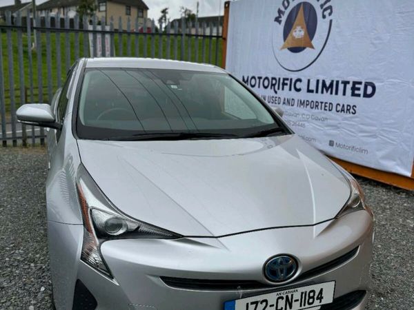 Toyota Prius Hatchback, Petrol Hybrid, 2017, Silver
