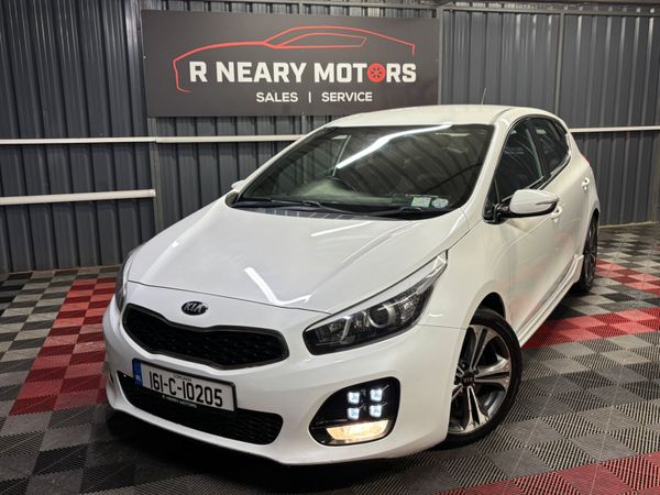 Kia Ceed Hatchback, Petrol, 2016, White