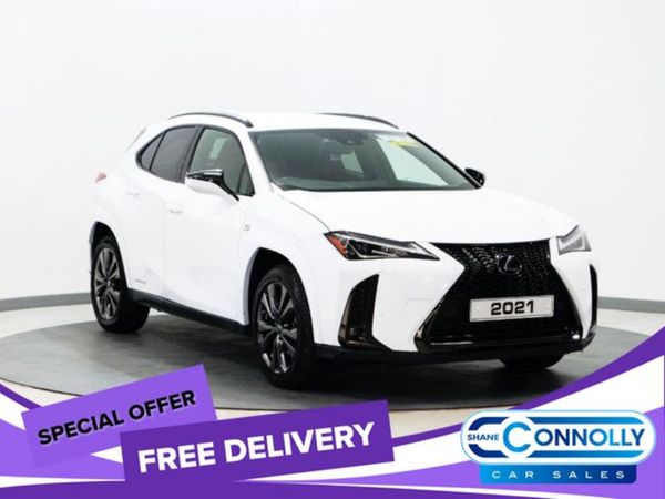 Lexus UX SUV, Petrol Hybrid, 2021, White