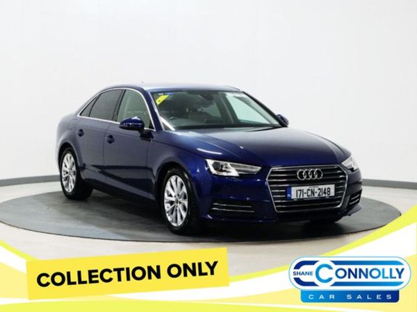 Audi A4 Saloon, Diesel, 2017, Blue