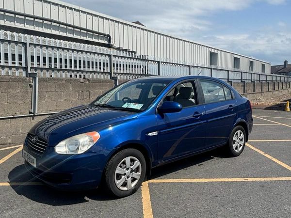 Hyundai Accent Saloon, Petrol, 2007, Blue