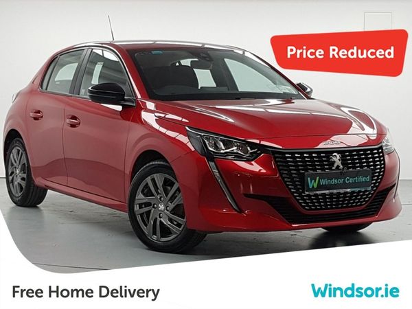 Peugeot 208 Hatchback, Petrol, 2022, Red